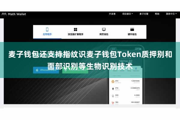 麦子钱包还支持指纹识麦子钱包Token质押别和面部识别等生物识别技术