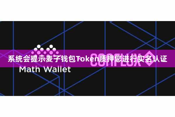 系统会提示麦子钱包Token质押您进行实名认证